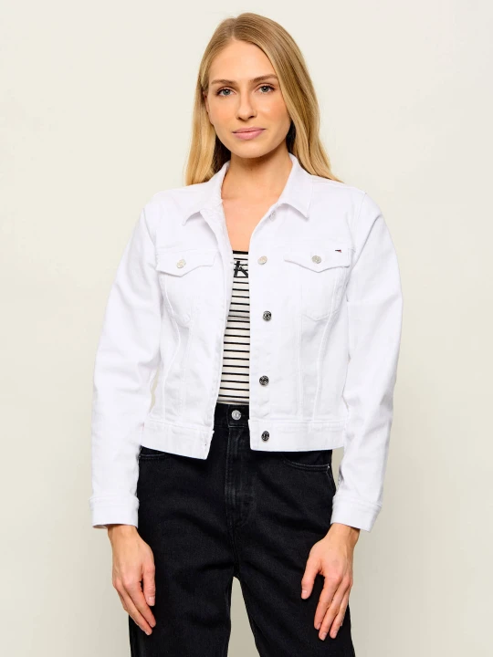 Zdjęcie produktu Tommy Hilfiger Kurtka jeansowa | Slim Fit biały