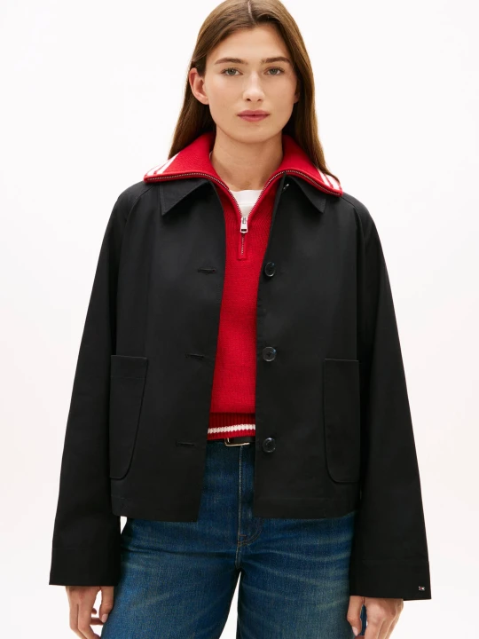 Zdjęcie produktu Tommy Hilfiger Kurtka | Loose fit czarny