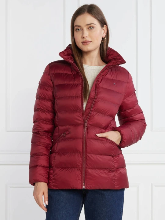 Zdjęcie produktu Tommy Hilfiger Kurtka MW PADDED GLOBAL STRIPE | Regular Fit bordowy