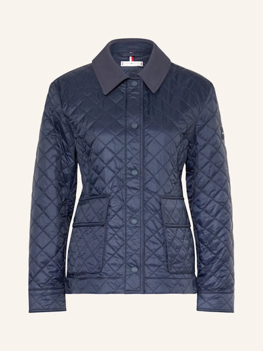 Zdjęcie produktu Tommy Hilfiger Kurtka Pikowana blau GRANATOWY