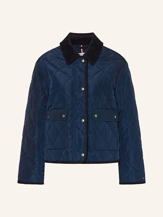Zdjęcie produktu Tommy Hilfiger Kurtka Pikowana blau GRANATOWY