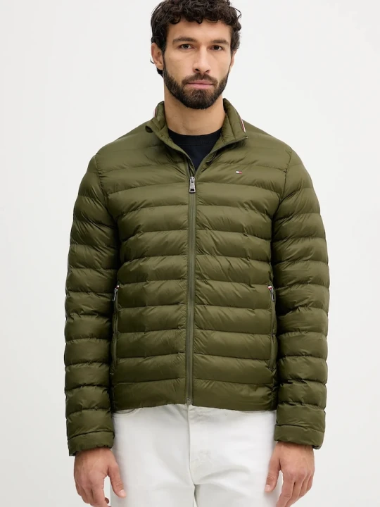 Zdjęcie produktu Tommy Hilfiger kurtka pikowana męska zielony