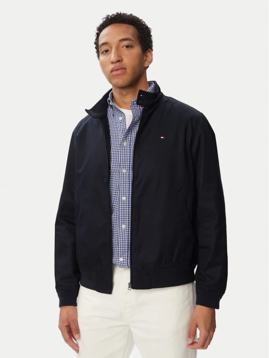 Zdjęcie produktu Tommy Hilfiger Kurtka przejściowa Classic Harrington MW0MW43468 Granatowy Regular Fit