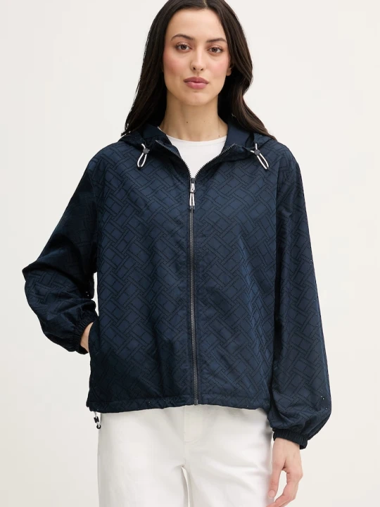 Zdjęcie produktu Tommy Hilfiger kurtka przejściowa damska granatowy