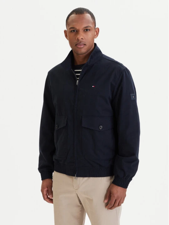 Zdjęcie produktu Tommy Hilfiger Kurtka przejściowa Harrington MW0MW42507 Niebieski Regular Fit
