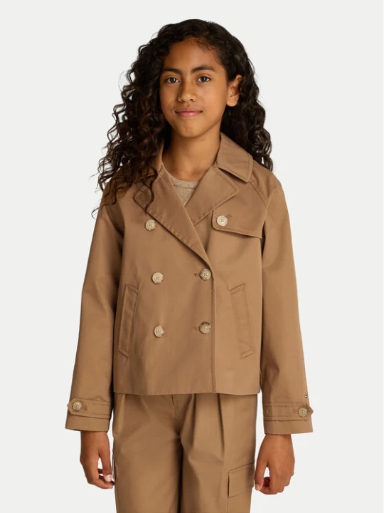 Zdjęcie produktu Tommy Hilfiger Kurtka przejściowa KG0KG08518 Brązowy Regular Fit