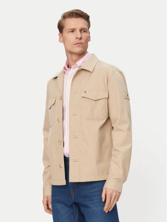 Zdjęcie produktu Tommy Hilfiger Kurtka przejściowa MW0MW38712 Beżowy jasny Regular Fit