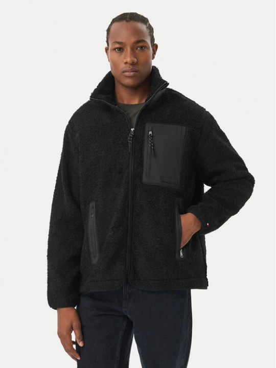 Zdjęcie produktu Tommy Hilfiger Kurtka przejściowa MW0MW40420 Czarny Regular Fit
