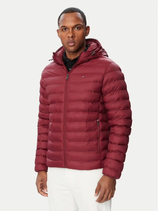 Zdjęcie produktu Tommy Hilfiger Kurtka przejściowa MW0MW43464 Bordowy Regular Fit