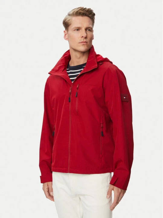 Zdjęcie produktu Tommy Hilfiger Kurtka przejściowa MW0MW44299 Czerwony Regular Fit
