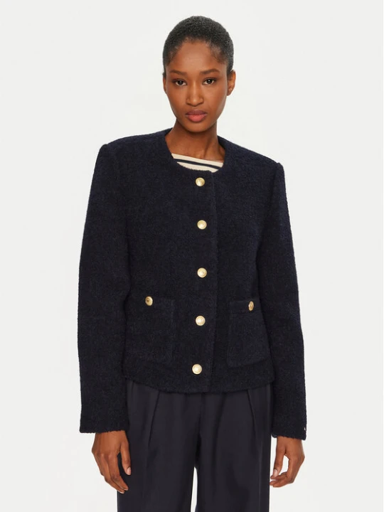 Zdjęcie produktu Tommy Hilfiger Kurtka przejściowa WW0WW44340 Granatowy Regular Fit