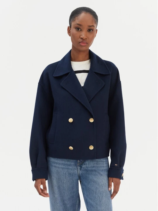 Zdjęcie produktu Tommy Hilfiger Kurtka przejściowa WW0WW47759 Granatowy Relaxed Fit