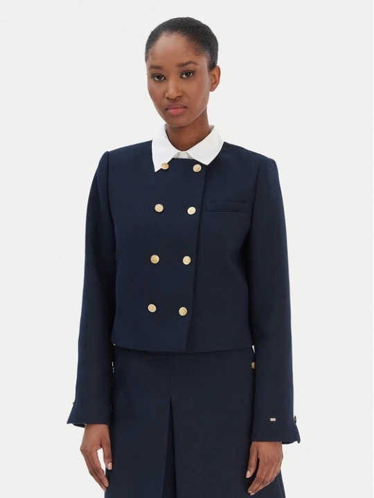 Zdjęcie produktu Tommy Hilfiger Kurtka przejściowa WW0WW47792 Granatowy Regular Fit