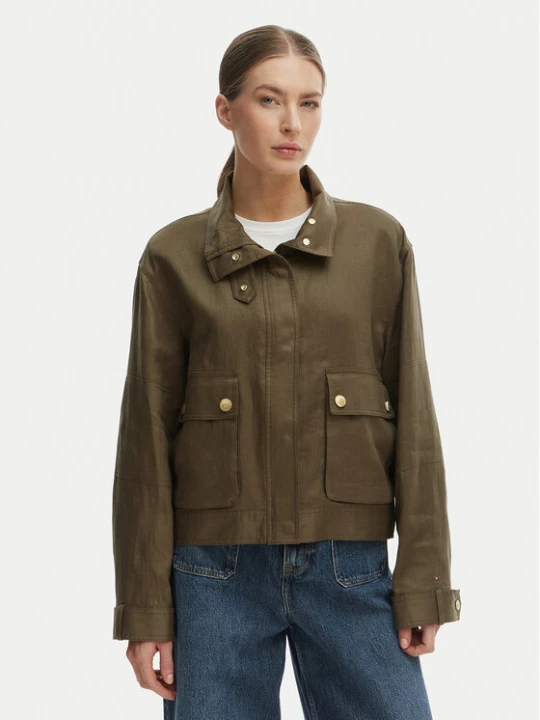 Zdjęcie produktu Tommy Hilfiger Kurtka przejściowa WW0WW48616 Zielony Relaxed Fit