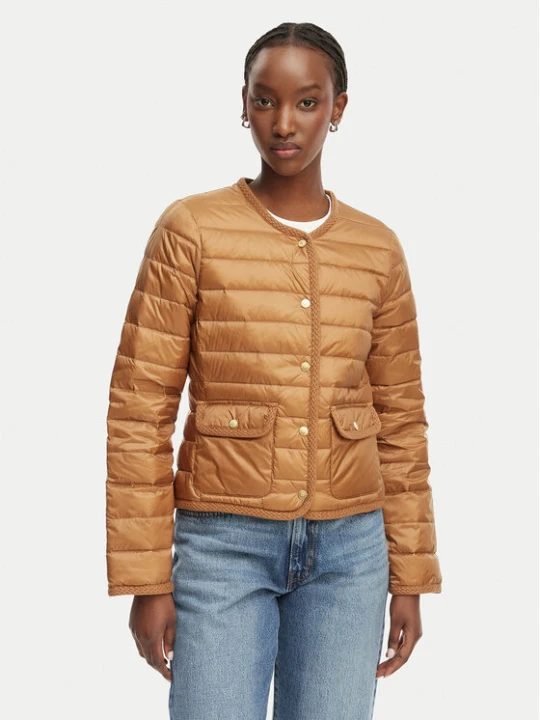 Zdjęcie produktu Tommy Hilfiger Kurtka przejściowa WW0WW49660 Brązowy jasny Slim Fit