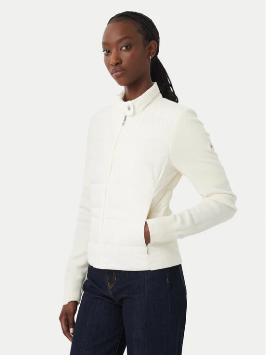 Zdjęcie produktu Tommy Hilfiger Kurtka przejściowa WW0WW51095 Kremowy Regular Fit