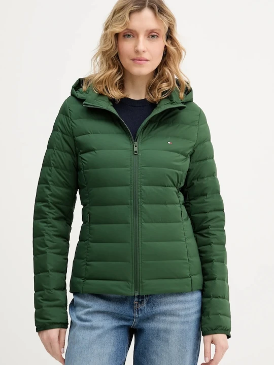 Zdjęcie produktu Tommy Hilfiger kurtka puchowa damska zielony