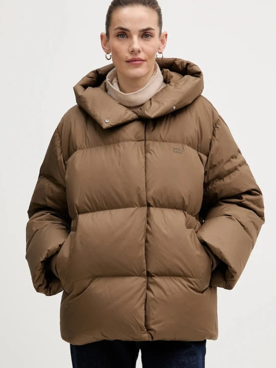 Zdjęcie produktu Tommy Hilfiger kurtka puchowa brązowy