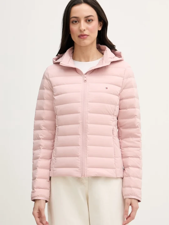 Zdjęcie produktu Tommy Hilfiger kurtka puchowa damska różowy