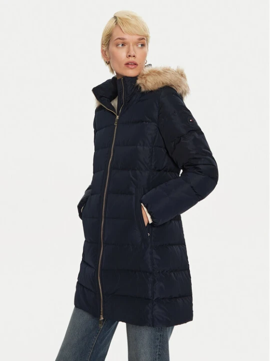 Zdjęcie produktu Tommy Hilfiger Kurtka puchowa Heritage WW0WW43234 Granatowy Regular Fit