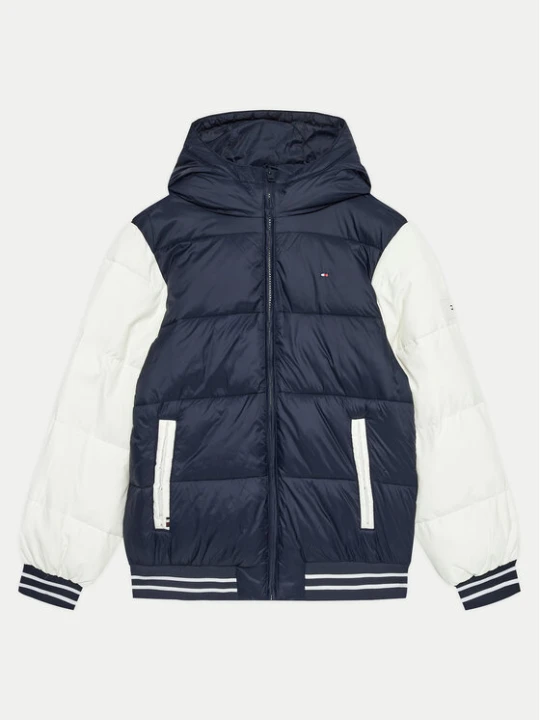 Zdjęcie produktu Tommy Hilfiger Kurtka puchowa KB0KB09465 D Granatowy Regular Fit
