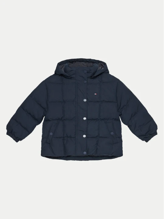 Zdjęcie produktu Tommy Hilfiger Kurtka puchowa KG0KG08392 M Granatowy Regular Fit