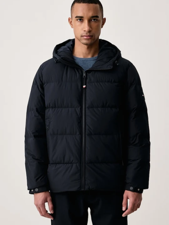 Zdjęcie produktu Tommy Hilfiger kurtka puchowa męska granatowy
