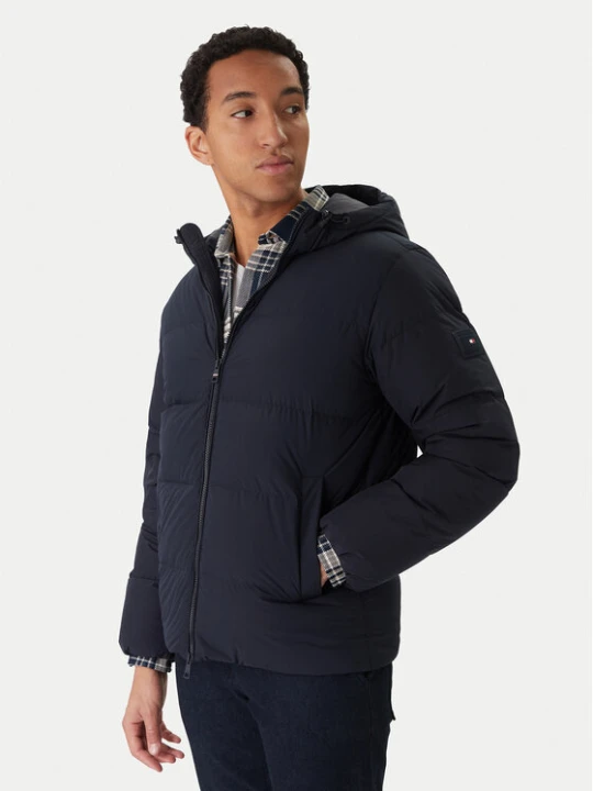 Zdjęcie produktu Tommy Hilfiger Kurtka puchowa MW0MW40616 Granatowy Regular Fit