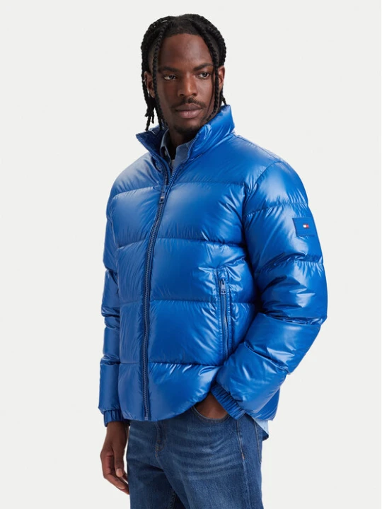 Zdjęcie produktu Tommy Hilfiger Kurtka puchowa MW0MW40617 Niebieski Regular Fit
