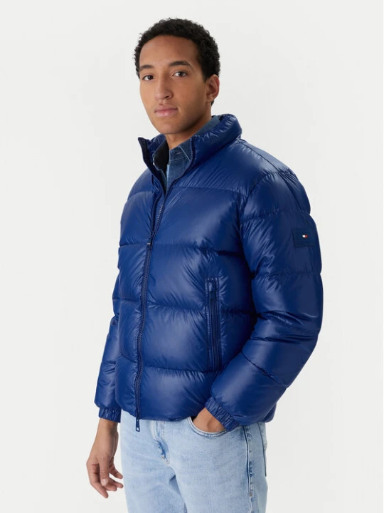 Zdjęcie produktu Tommy Hilfiger Kurtka puchowa MW0MW40617 Niebieski Regular Fit
