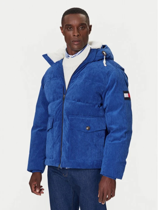 Zdjęcie produktu Tommy Hilfiger Kurtka puchowa MW0MW41361 Niebieski Regular Fit