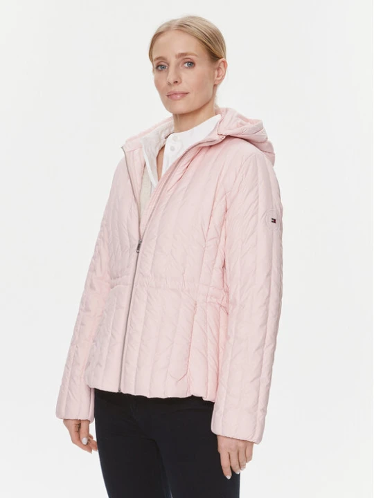 Zdjęcie produktu Tommy Hilfiger Kurtka puchowa WW0WW40484 Różowy Regular Fit