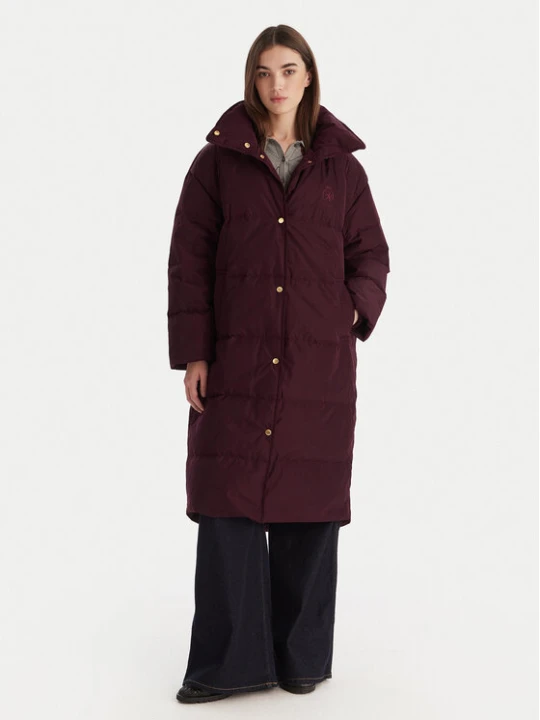 Zdjęcie produktu Tommy Hilfiger Kurtka puchowa WW0WW47279 Bordowy Relaxed Fit