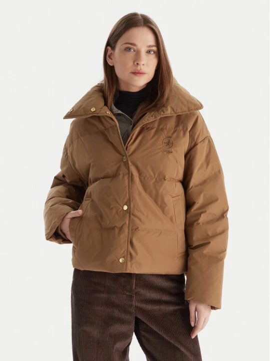 Zdjęcie produktu Tommy Hilfiger Kurtka puchowa WW0WW47294 Brązowy Relaxed Fit