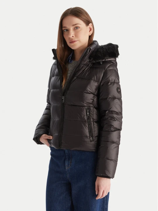 Zdjęcie produktu Tommy Hilfiger Kurtka puchowa WW0WW47354 Czarny Slim Fit