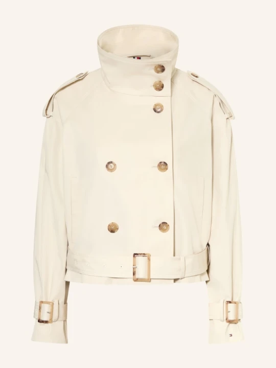 Zdjęcie produktu Tommy Hilfiger Kurtka Trenczowa weiss BEŻOWY