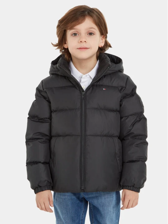 Zdjęcie produktu Tommy Hilfiger Kurtka zimowa Essential KB0KB08341 D Czarny Regular Fit