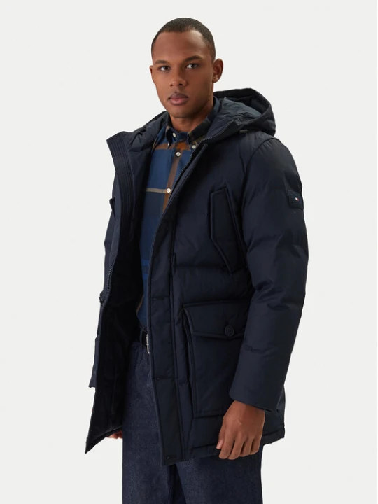 Zdjęcie produktu Tommy Hilfiger Kurtka zimowa Essential MW0MW37483 Granatowy Regular Fit