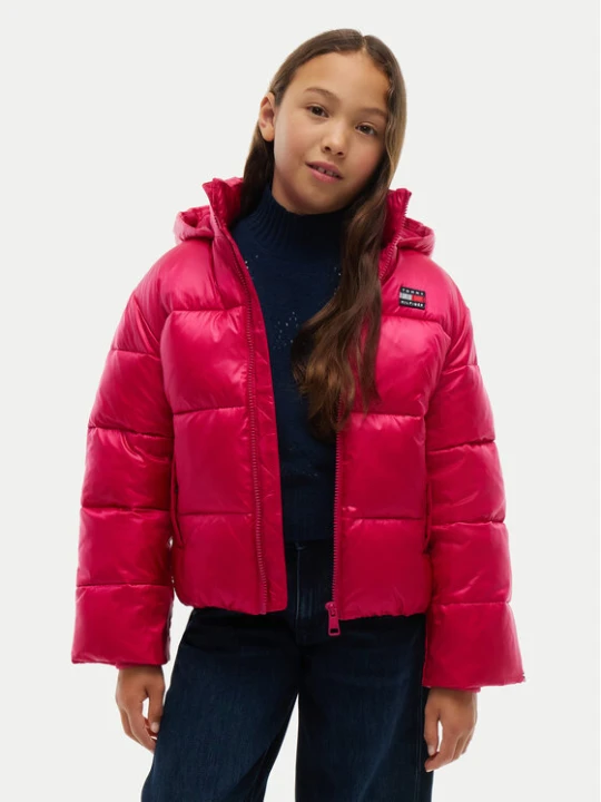 Zdjęcie produktu Tommy Hilfiger Kurtka zimowa KG0KG09586 Różowy Regular Fit