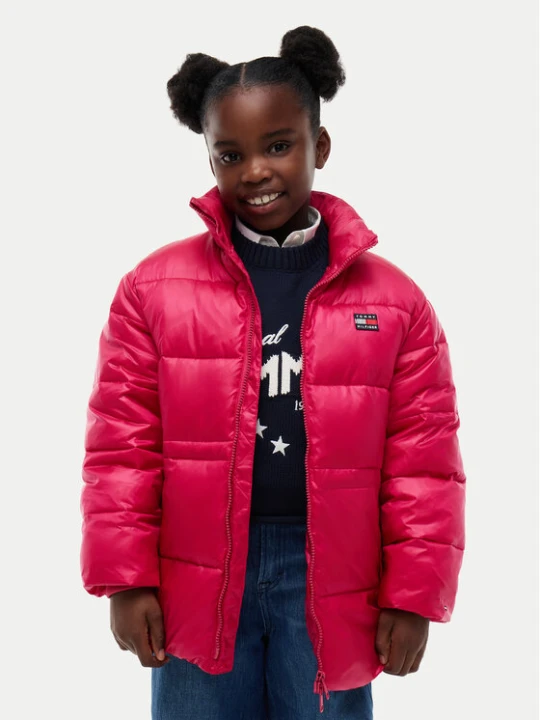 Zdjęcie produktu Tommy Hilfiger Kurtka zimowa KG0KG09708 Różowy Regular Fit