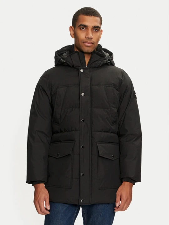 Zdjęcie produktu Tommy Hilfiger Kurtka zimowa Rockie MW0MW36593 Czarny Regular Fit