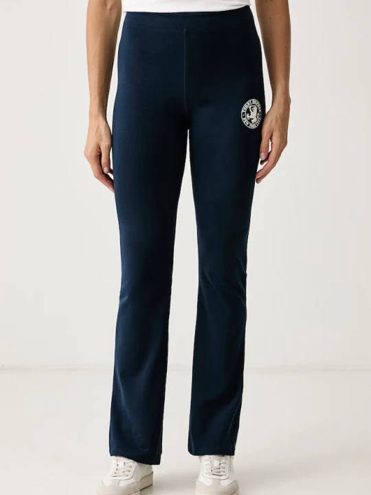 Zdjęcie produktu Tommy Hilfiger legginsy damskie bawełniane z elastanem granatowy