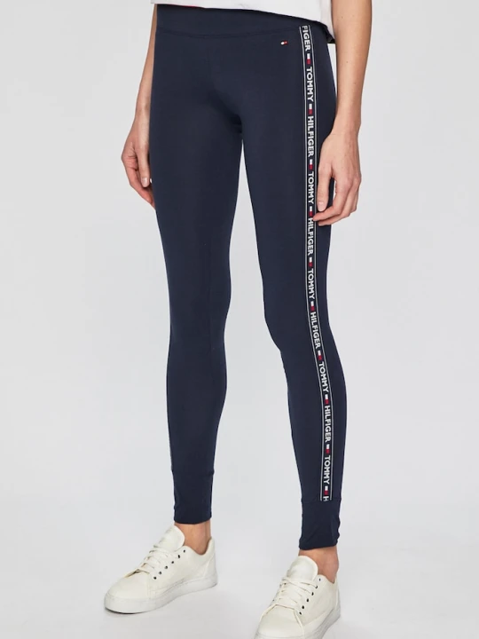 Zdjęcie produktu Tommy Hilfiger - Legginsy UW0UW00563 granatowy