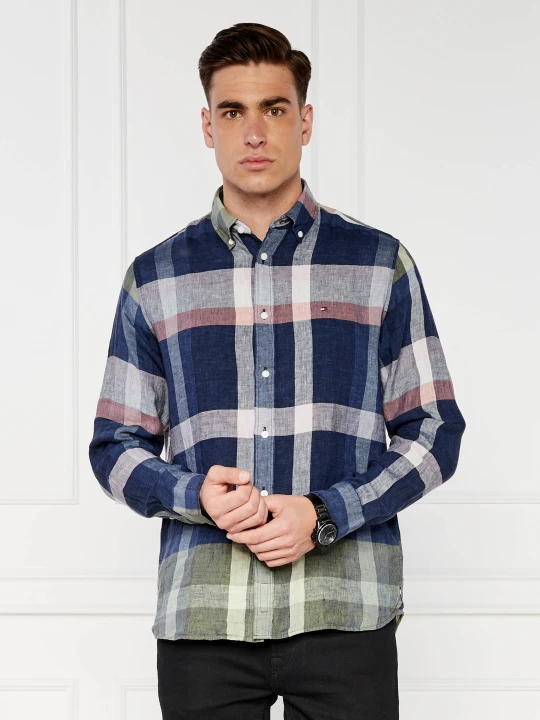Zdjęcie produktu Tommy Hilfiger Lniana koszula | Regular Fit