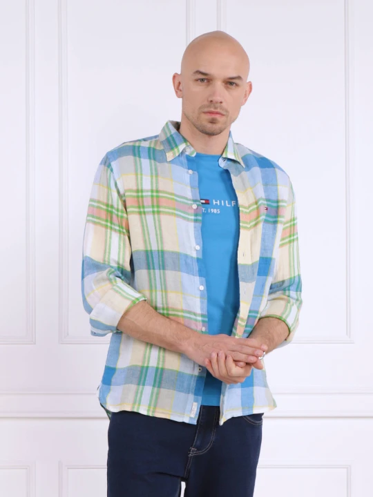 Zdjęcie produktu Tommy Hilfiger Lniana koszula | Regular Fit