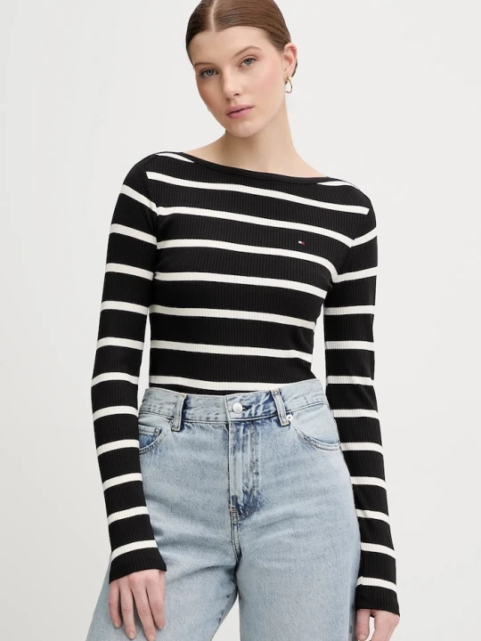 Zdjęcie produktu Tommy Hilfiger longsleeve czarny