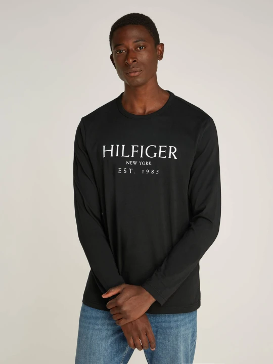 Zdjęcie produktu Tommy Hilfiger Longsleeve | Regular Fit czarny
