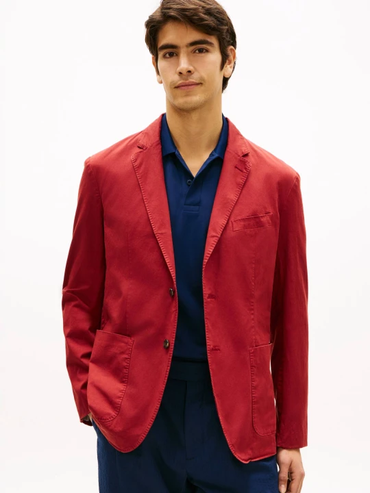 Zdjęcie produktu Tommy Hilfiger Marynarka | Regular Fit czerwony