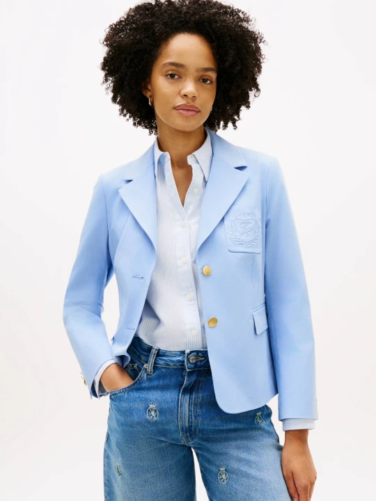Zdjęcie produktu Tommy Hilfiger Marynarka | Slim Fit błękitny