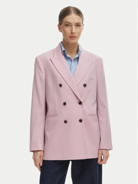 Zdjęcie produktu Tommy Hilfiger Marynarka WW0WW50784 Różowy Relaxed Fit